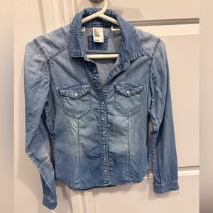 H&M denim shirt